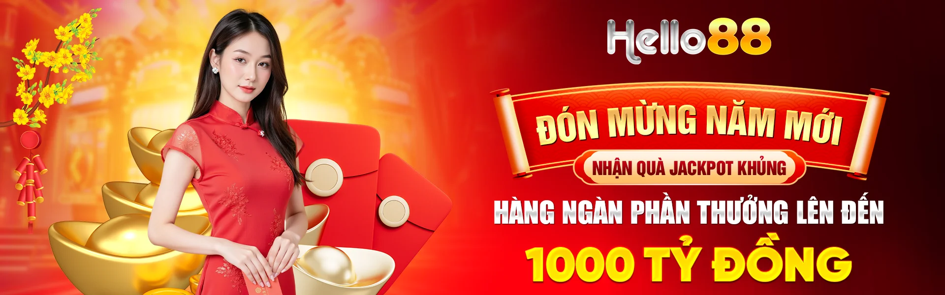 Banner hello88 mừng năm mới tặng 1000 tỷ